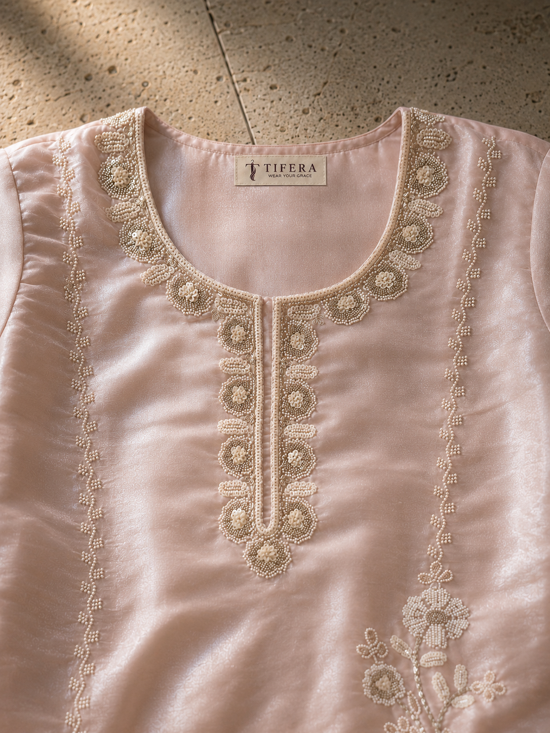 Pearl Petal Kurta Set