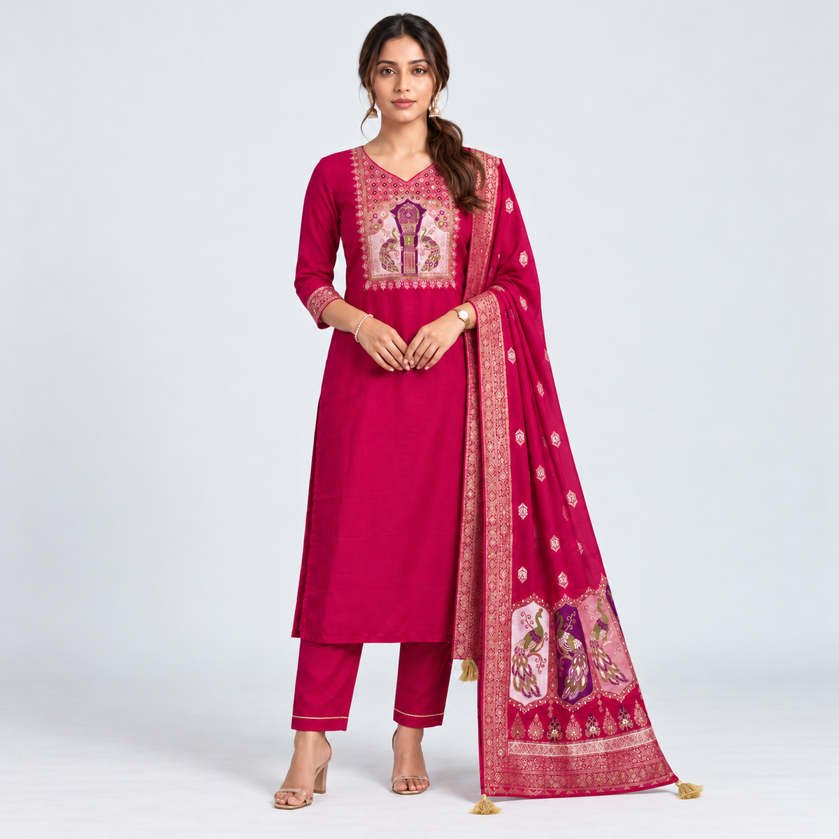 Mayura Darbar Kurta Set