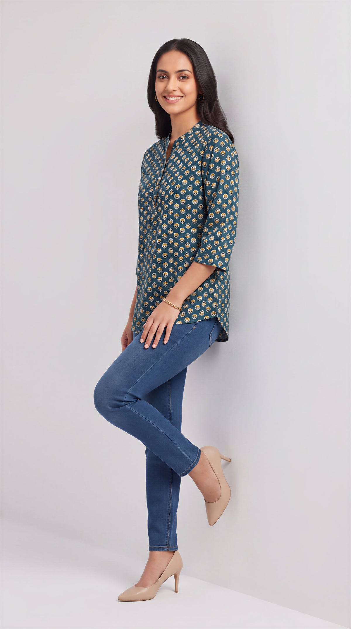 Emerald Sprig Short Top