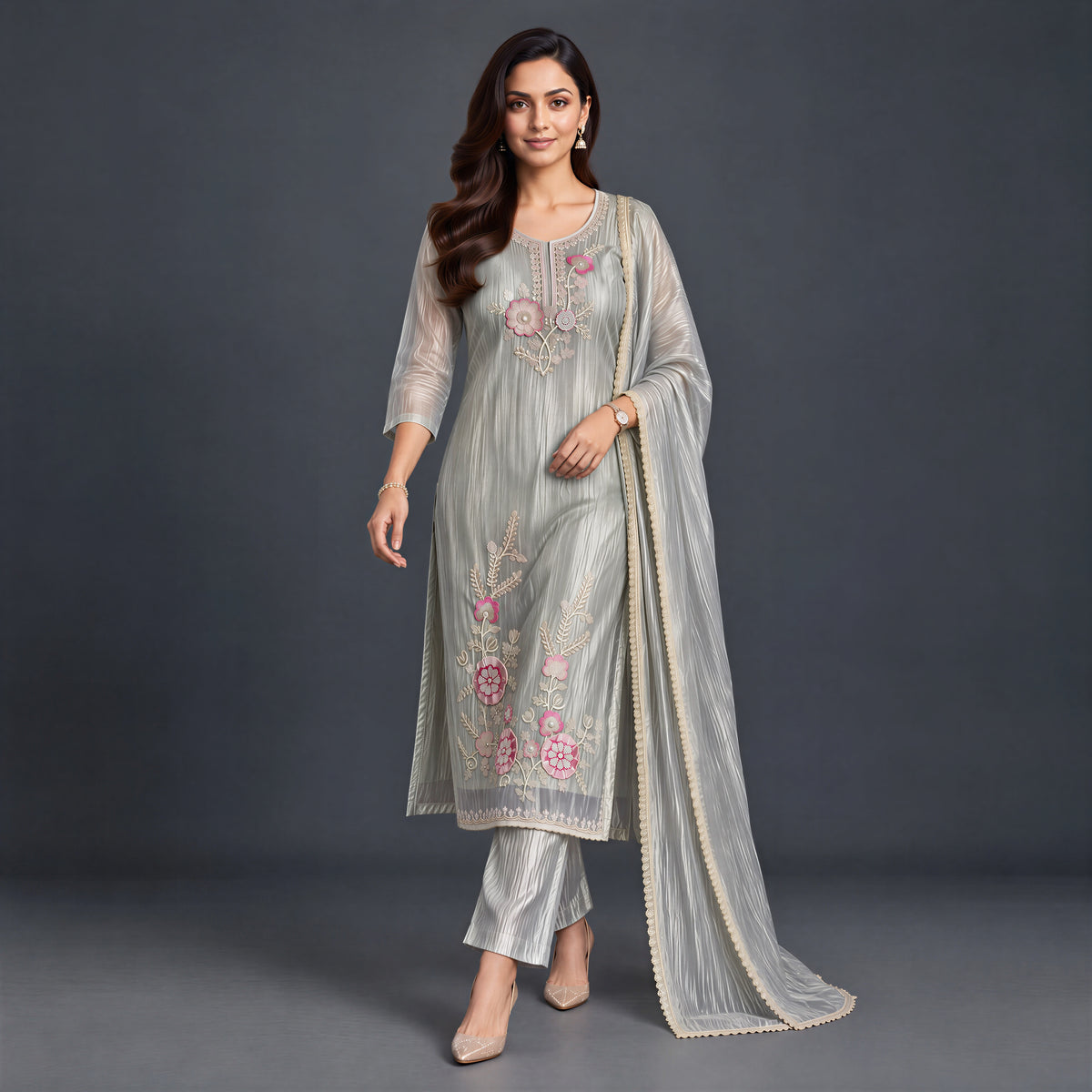 Mint Sage Kurta Set.