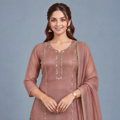Dusky Rose Kurta Set