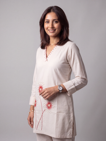 Aster Beige Co Ord Set