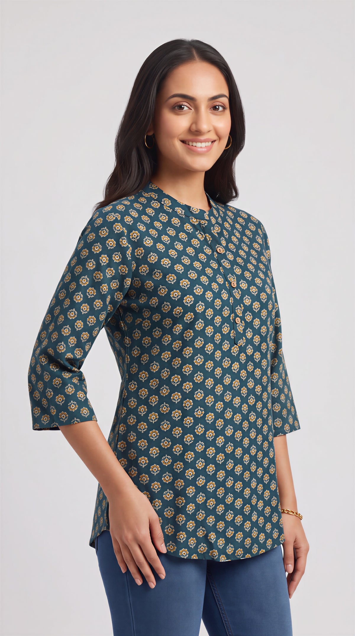 Emerald Sprig Short Top
