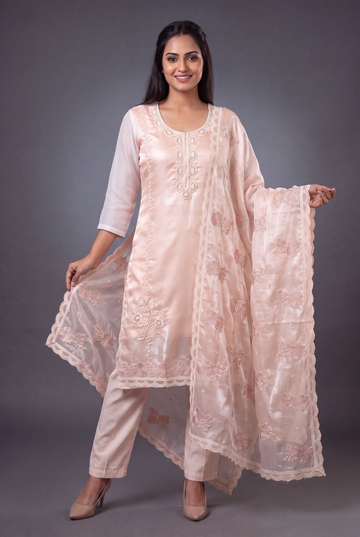 Pearl Petal Kurta Set