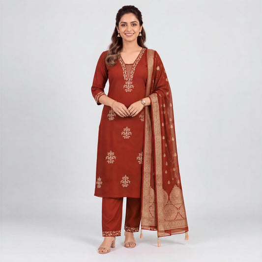 Terracotta Grace Kurta Set