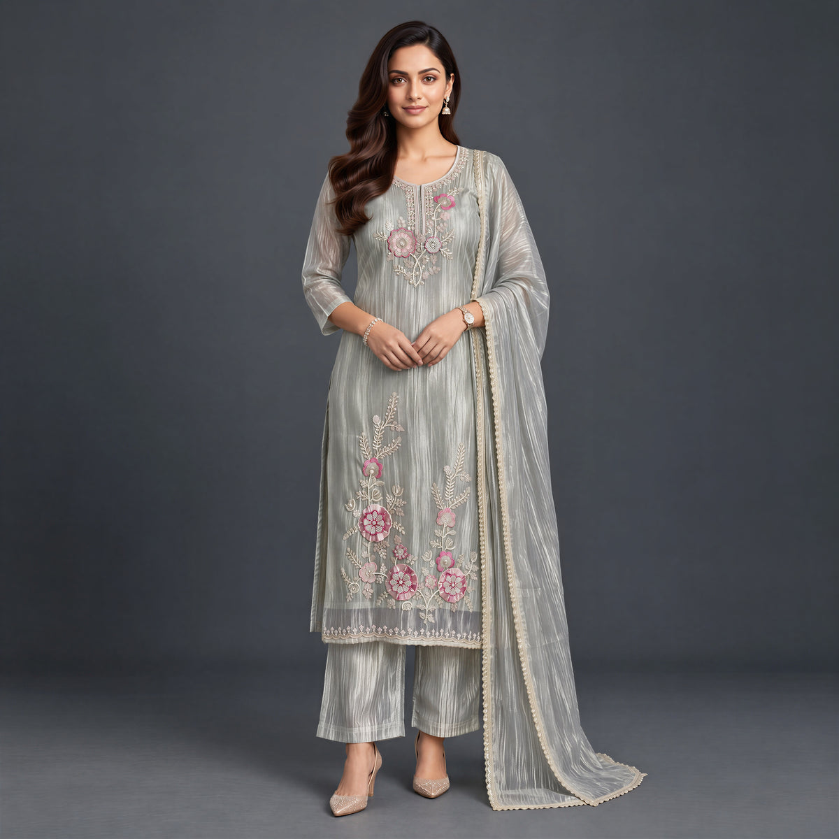 Mint Sage Kurta Set.