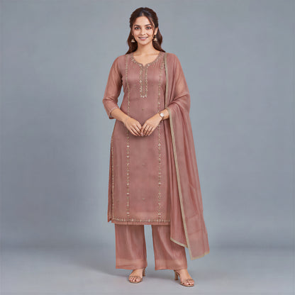 Dusky Rose Kurta Set