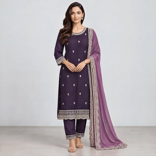 Violet Chandani Kurta Set