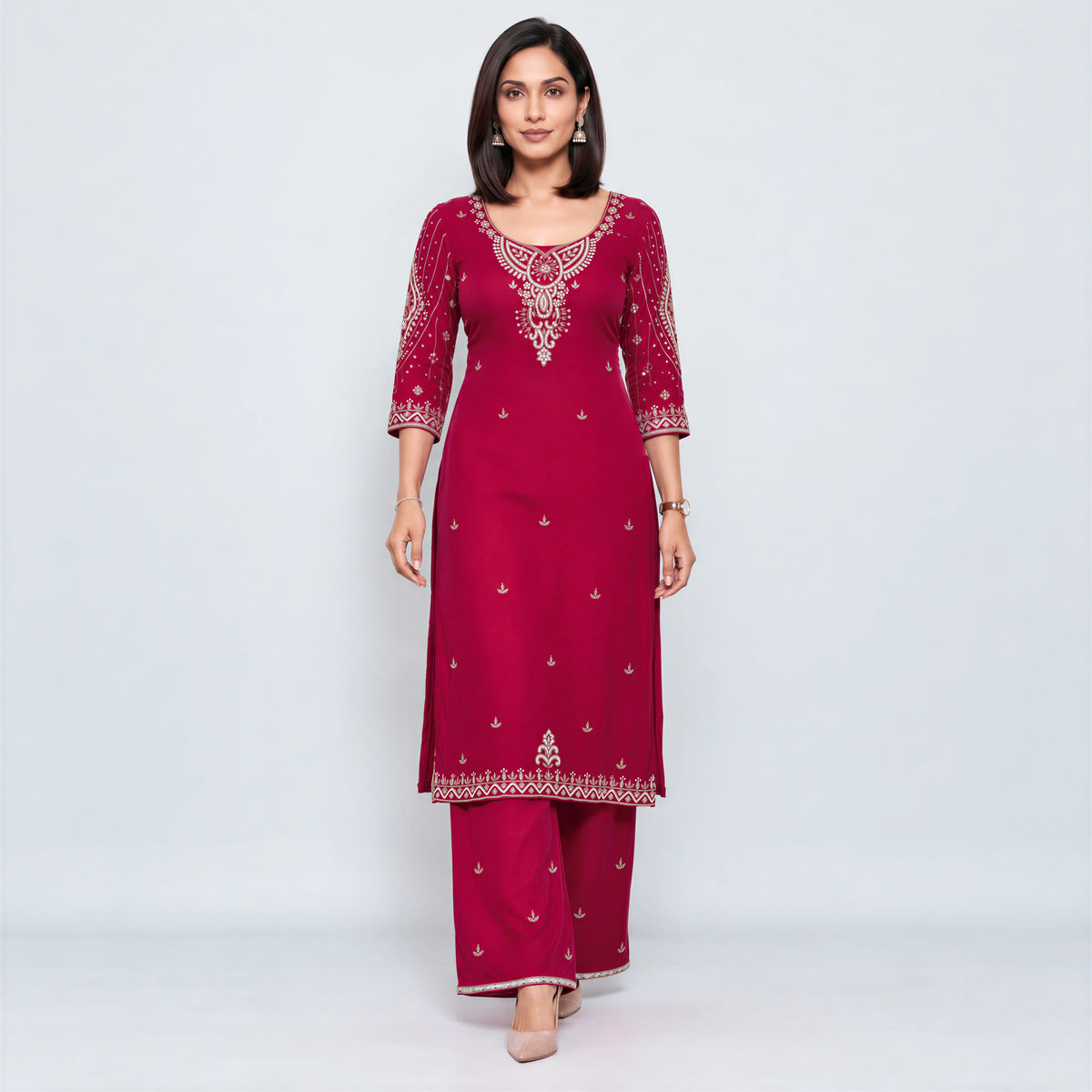 Raspberry Riwaayat Kurta Set