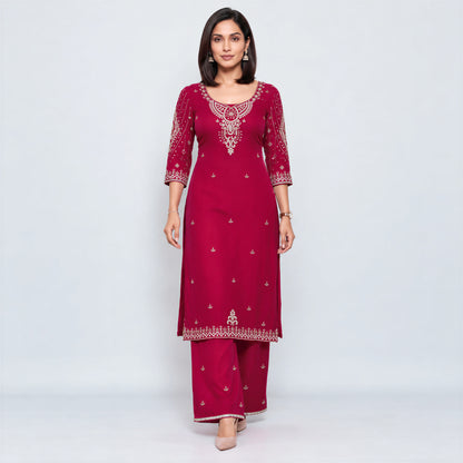 Raspberry Riwaayat Kurta Set