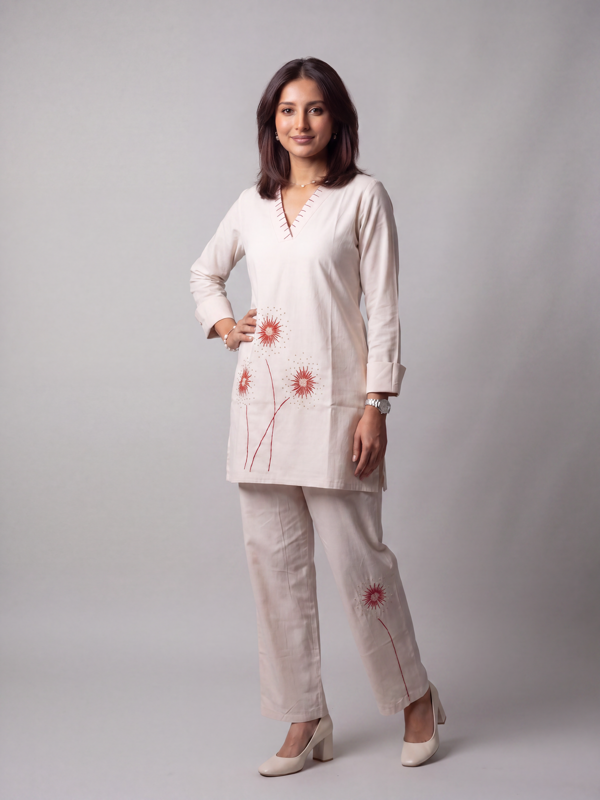 Aster Beige Co Ord Set