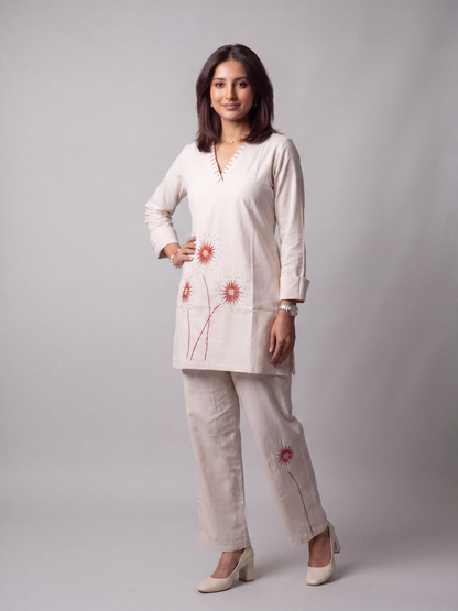 Aster Beige Co Ord Set
