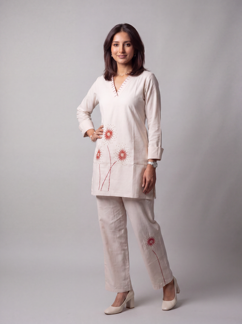 Aster Beige Co Ord Set