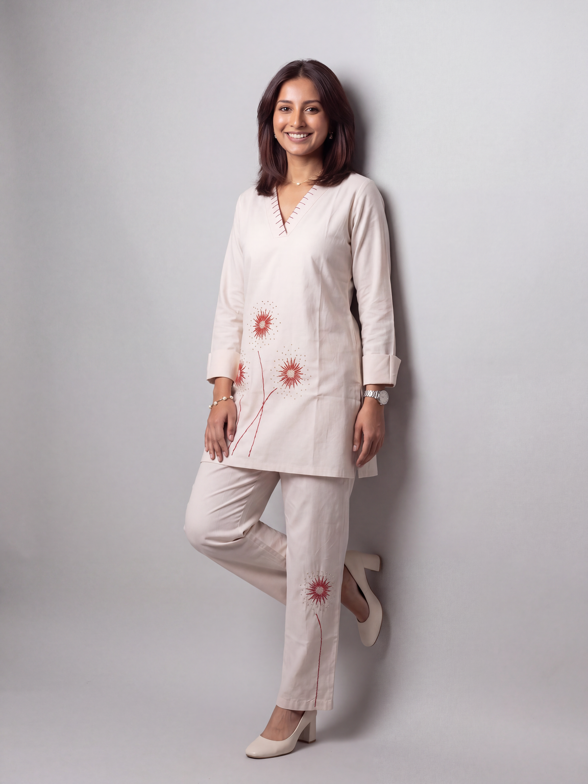 Aster Beige Co Ord Set