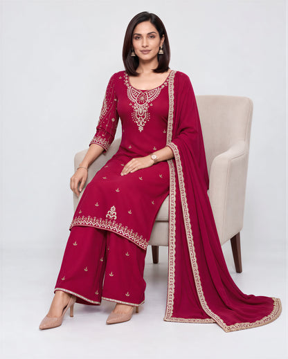 Raspberry Riwaayat Kurta Set