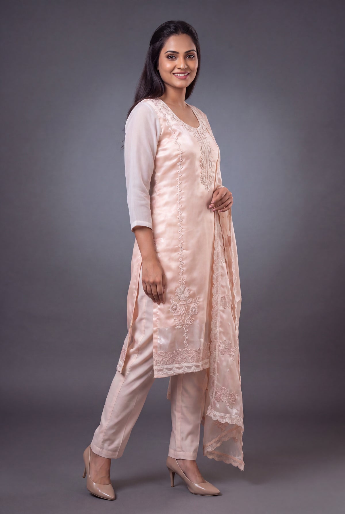 Pearl Petal Kurta Set