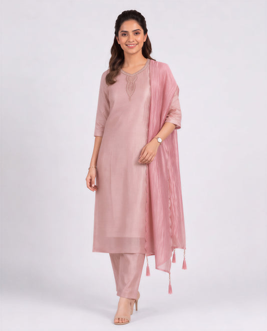 Blush Royale Kurta Set