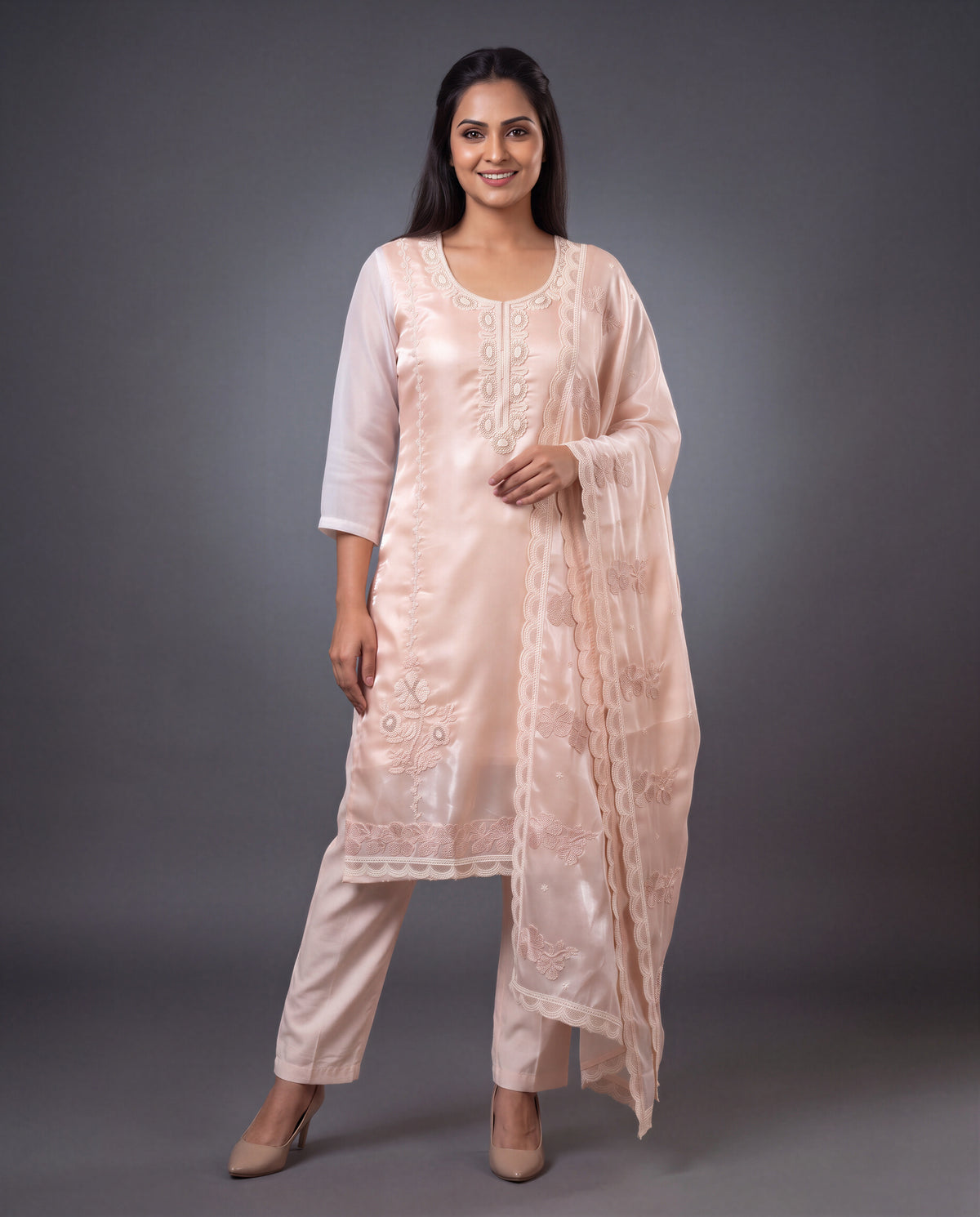 Pearl Petal Kurta Set