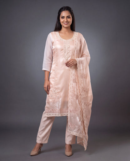 Pearl Petal Kurta Set